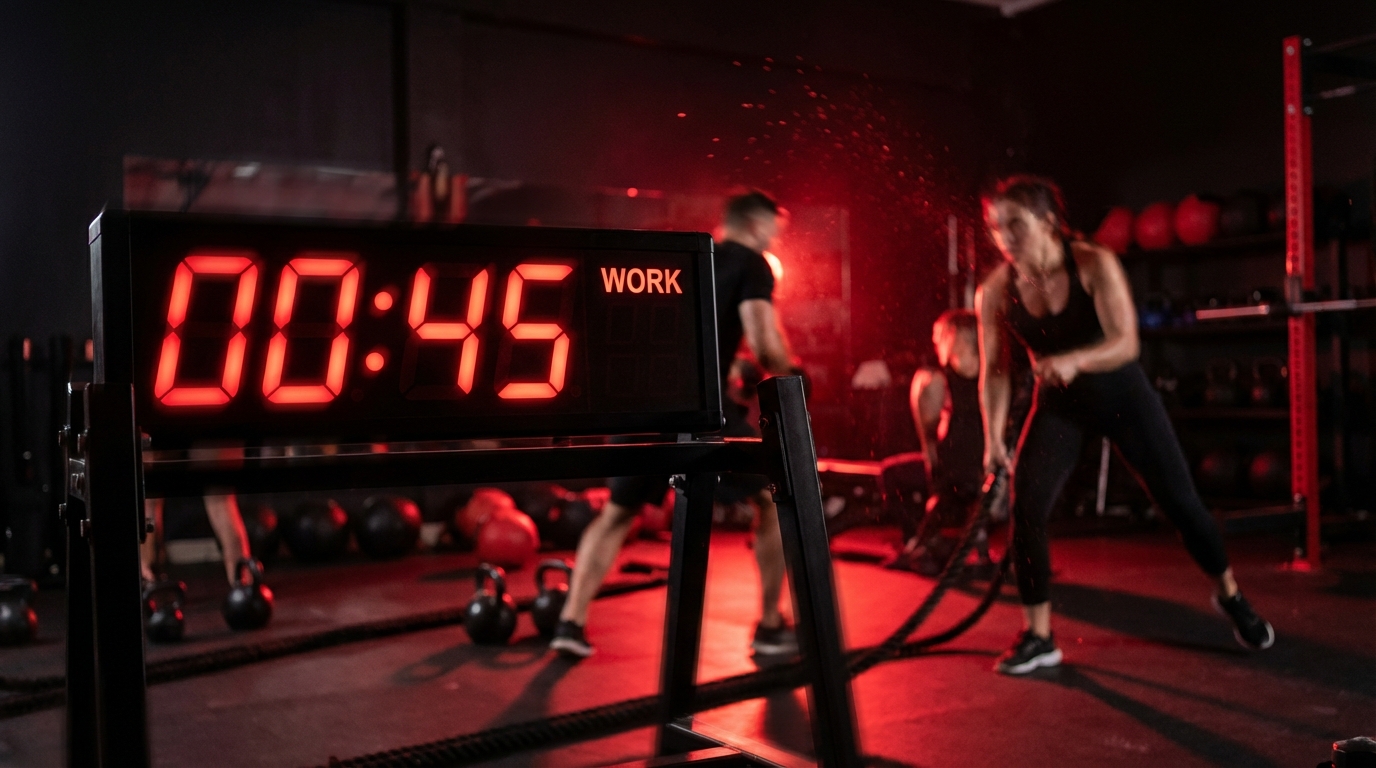 Cronómetro para intervalos HIIT