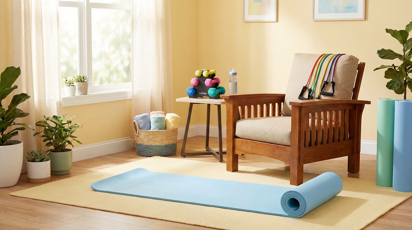 Equipamiento de ejercicio para mayores de 50