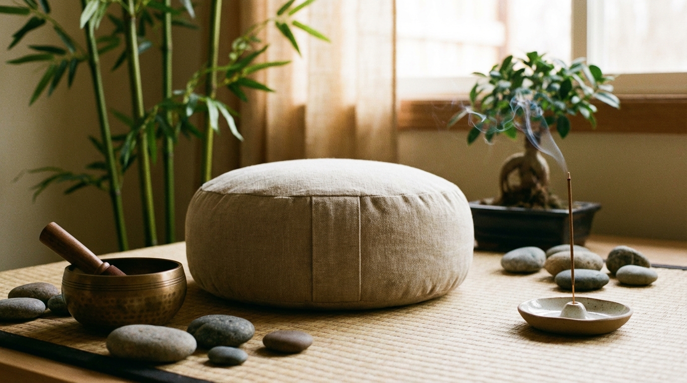 Elementos para práctica de respiración y pranayama